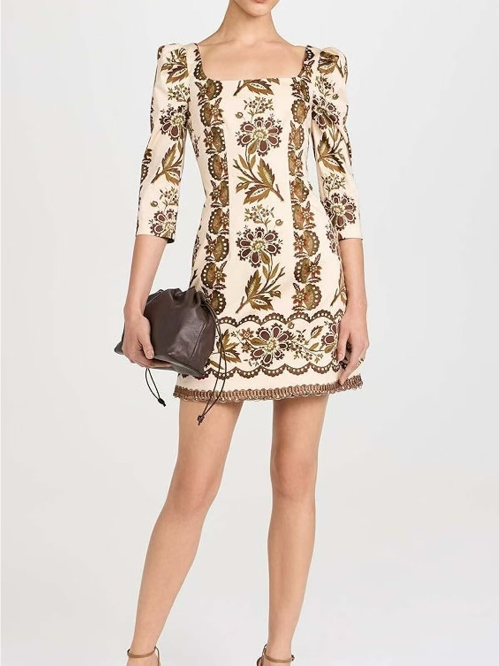 Cara Cara Belinda Mini Dress Olive Renaissance